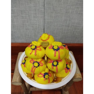 Bánh bao túi vàng túi đỏ nhân ngọt 80g