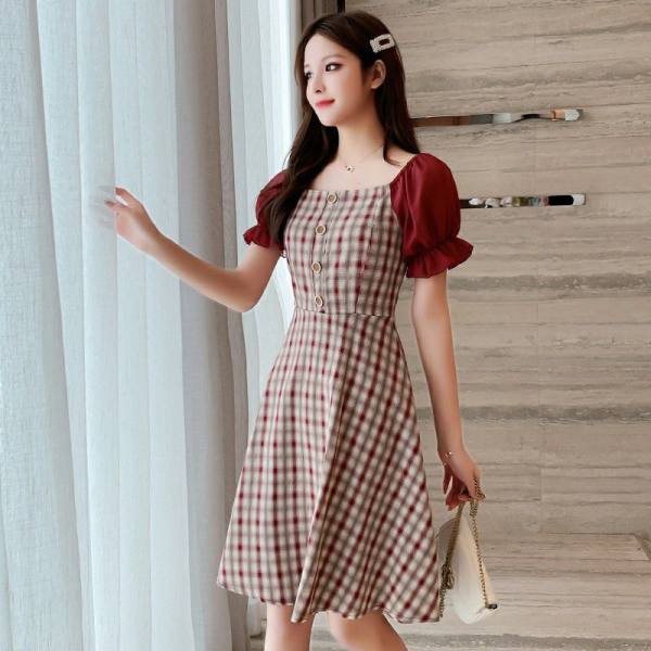Đầm Thiết Kế Mới Thời Trang Mùa Hè Theo Phong Cách Hàn Quốc Cho Nữ