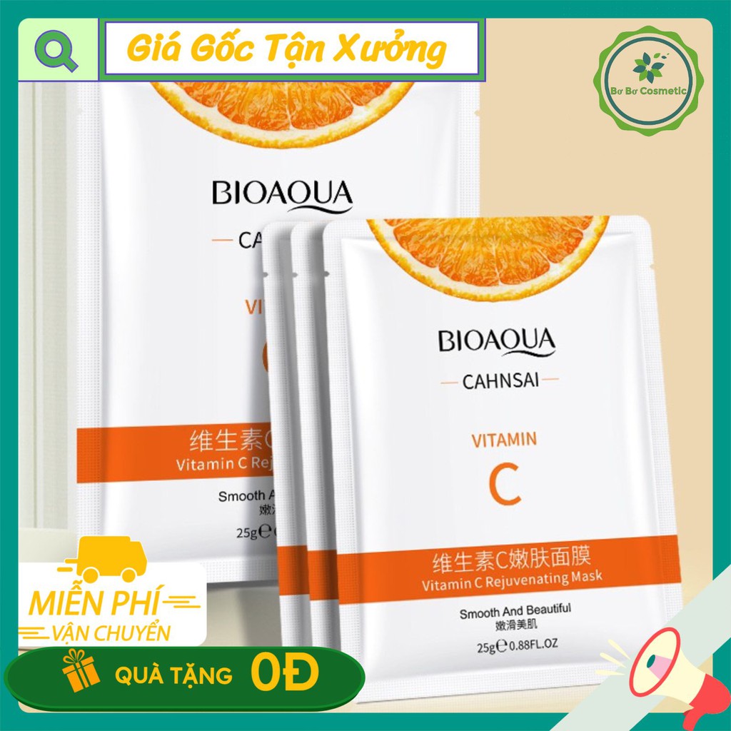 Combo 300 mặt nạ BIOAQUA chính hãng Mix đủ loại