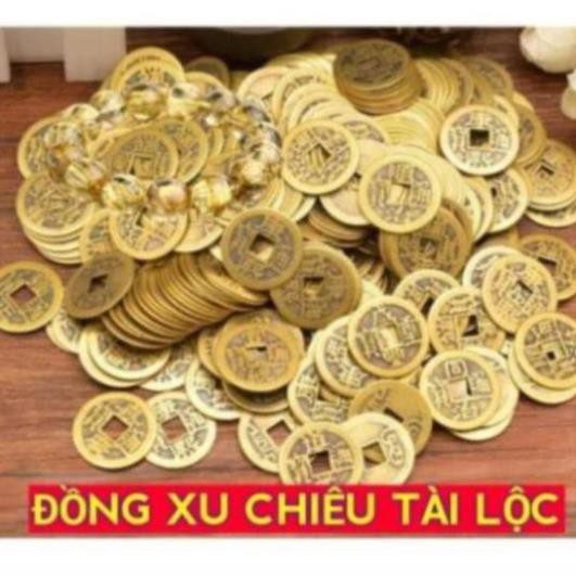 [Shop UY TÍN] Đồng Xu Chiêu Tài Tiến Bảo, đồng tiền may mắn.Tiền xu cổ Việt Nam