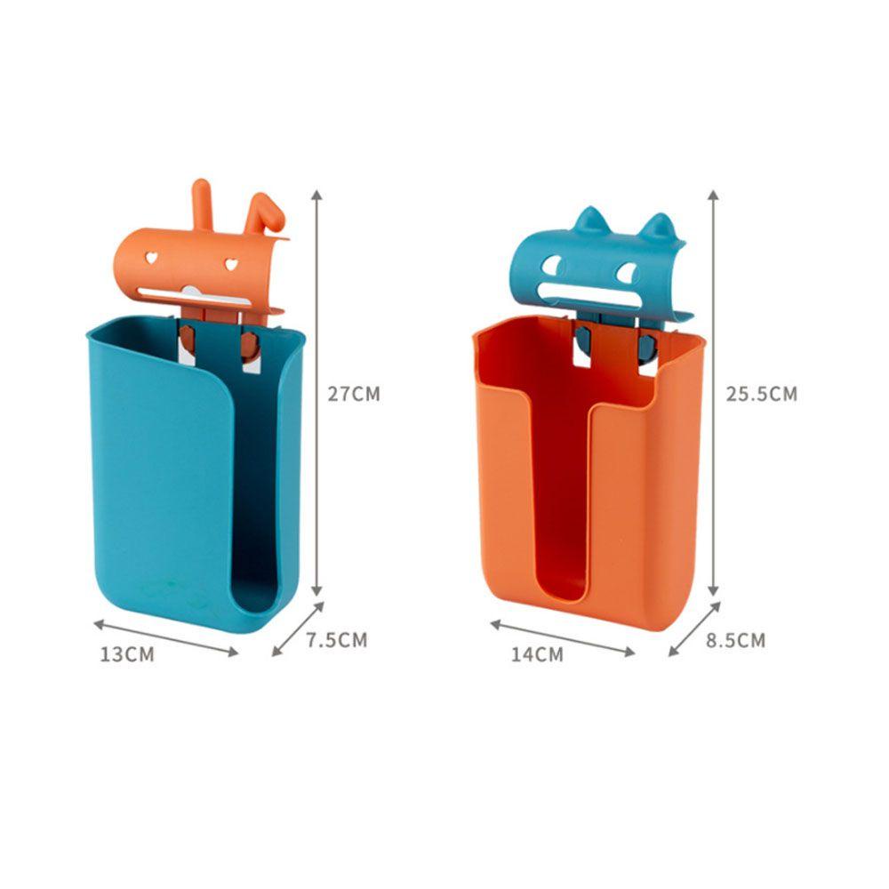 WATTLE Hộp Nhựa Đựng Túi Rác Họa Tiết Hoạt Hình Dành Cho Nhà Bếp Phòng Tắm