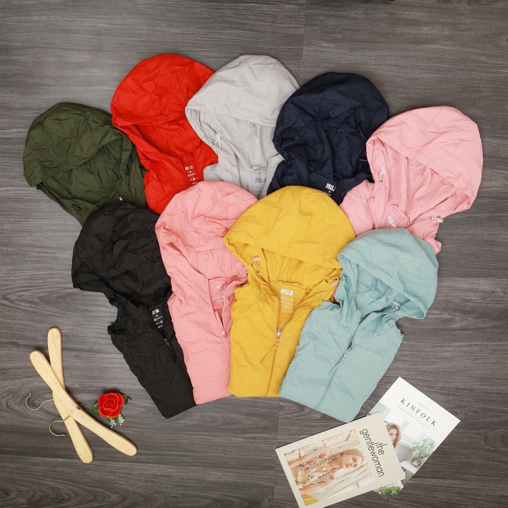 ÁO GIÓ NỮ MUJI