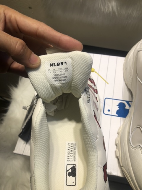 Hàng sẵn [Fullbox + túi xách ] Giầy thể thao sneaker m.l.b Boston nam nữ