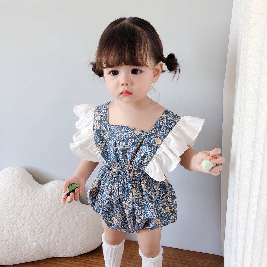 Đồ Liền Thân Sát Nách Cho Bé Gái Sơ Sinh