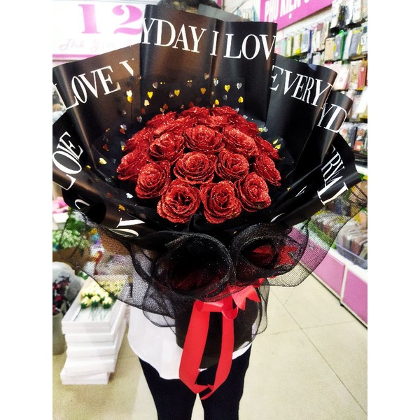 Bó hoa nhũ15 b siêu rẻ