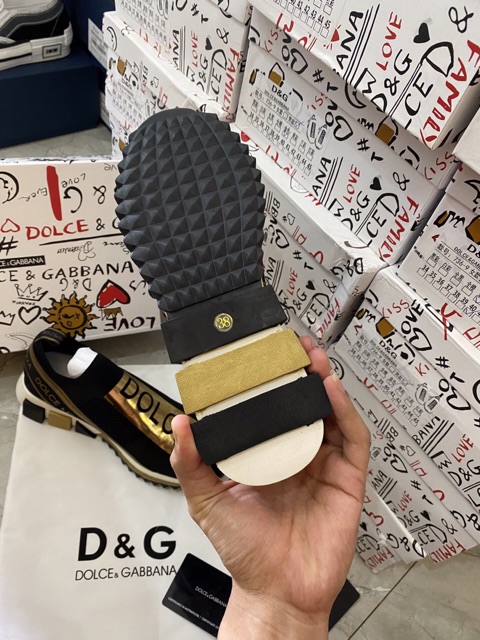 GIÀY SLIPON DG CÁO CẤP- GIÀY DG THỂ THAO FULLBOX.