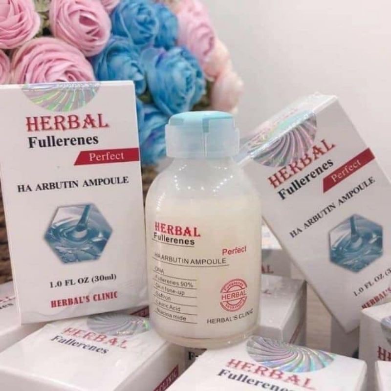 Tinh chất collagen HERBAL căng bóng, trẻ hóa da. Mix tảo, hồng sâm