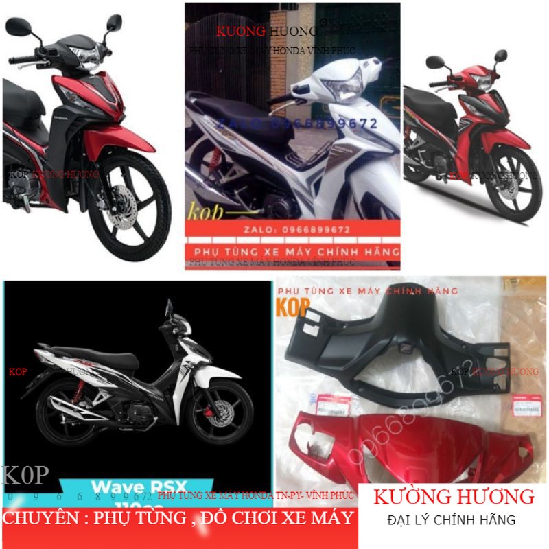 Nhựa đầu xe Wave RSX fi - thắng cơ & đĩa
