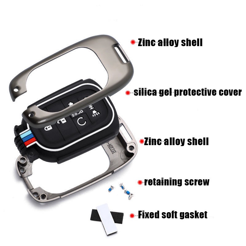 Vỏ Bảo Vệ Chìa Khóa Xe Hơi Honda Civic fe 2022 HRV Civic fe 2022 2023 HRV Bằng Kim Loại