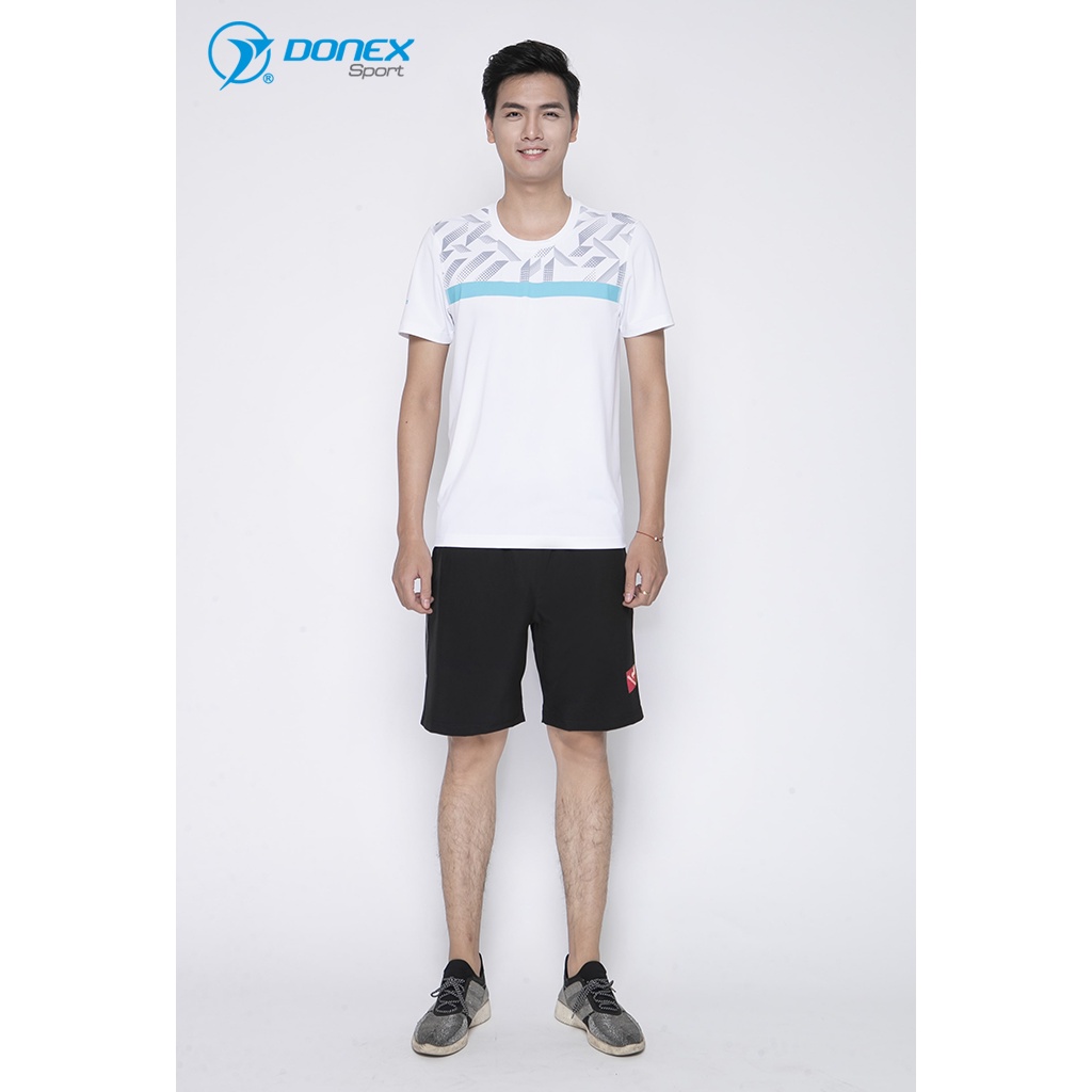 Quần Thể Thao Nam Tennis Nam Ngắn DONEX PRO Vải Poly Interlock Với Lưới Thoáng Mát Co Giãn Nhẹ, Không Nhăn MSC-988