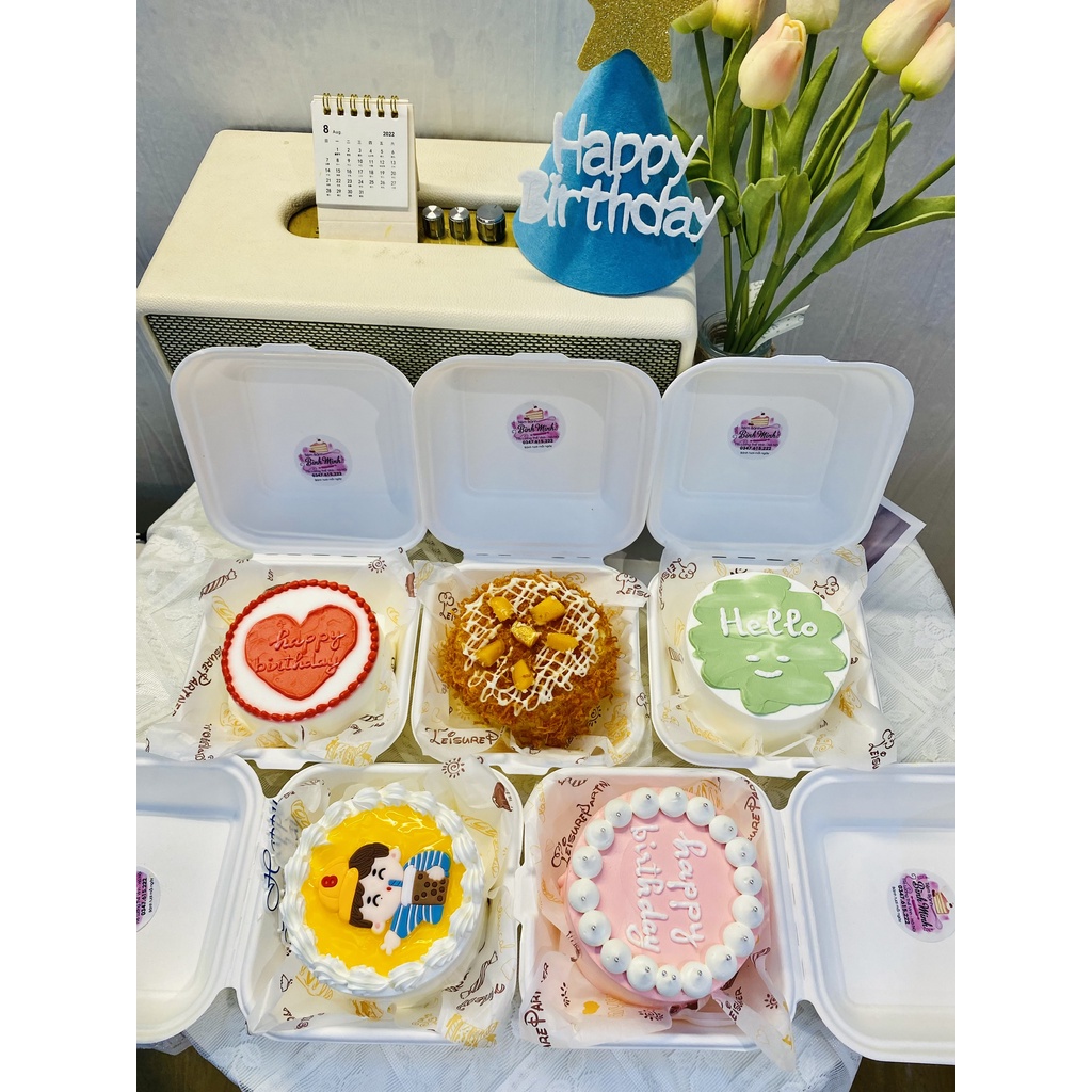 Bánh sinh nhật mini Bento Cake Korea mini Cake bánh Gato mini