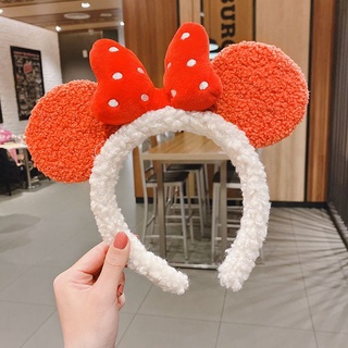 Cài tóc tai chuột Mini với nơ ( bờm tóc)