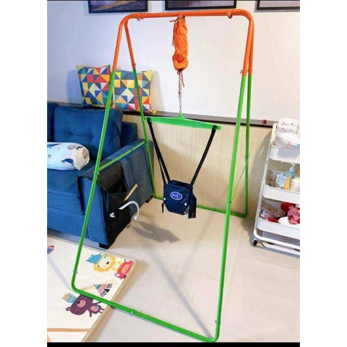 Combo xích đu nhún và ghế jumper kids - ComboKG102 - xích đu nhún nhảy tập đi và ghế jumper kids