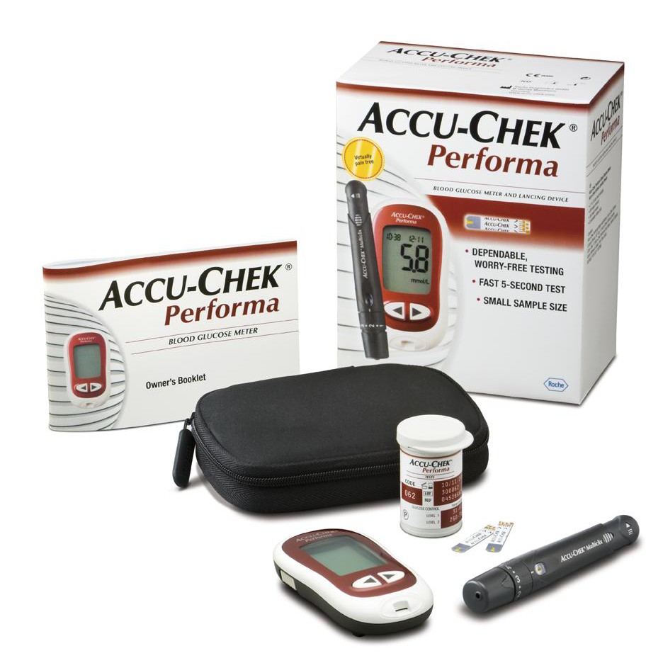 MÁY ĐO ĐƯỜNG HUYẾT ACCU CHEK ACTIVE loại tốt nhất xuất xứ Mỹ