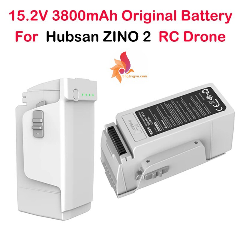 PIN Flycam Hubsan Zino 2 15,2V 3800mAh 33 phút, Lipo thông minh chống quá dòng