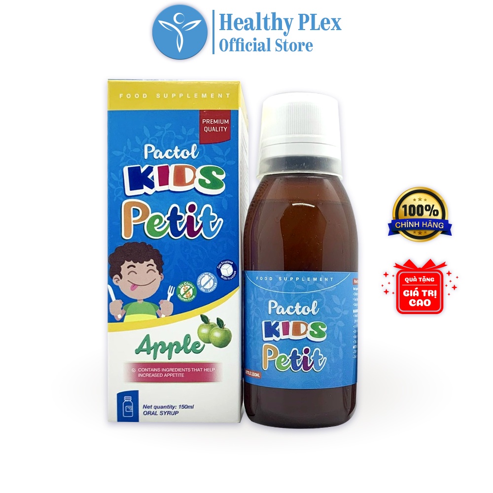 Pactol Kids Petit Giúp Bé Ăn Ngon, Tăng Sức Đề Kháng (150ml) - Nhập Khẩu Chính Hãng CHÂU ÂU
