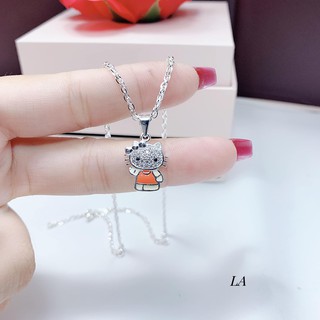 day chuyền kitty bạc ta cho bé tk16