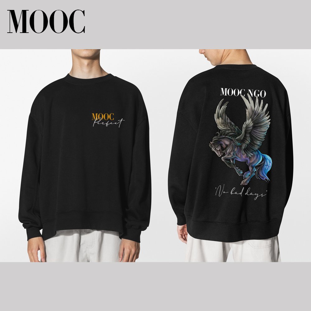Áo Sweater MOOC CLOTHES 12 con giáp -Hình Ngựa | BigBuy360 - bigbuy360.vn