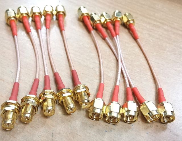 Dây cáp đồng trục RG178 nối 2 đầu SMA dây nhảy, dây kết nối mạch anten