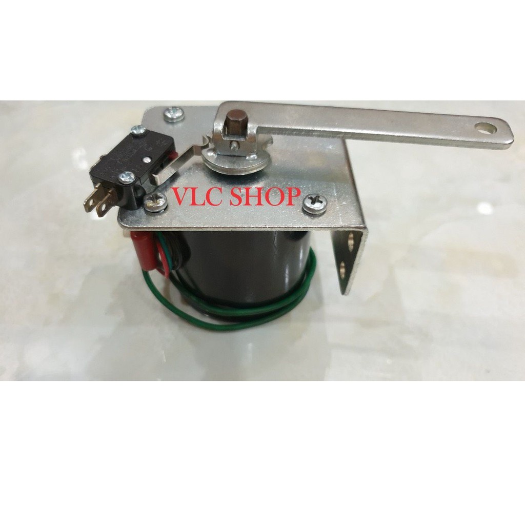 Mô tơ giảm tốc 220v 14w kèm pad bắt