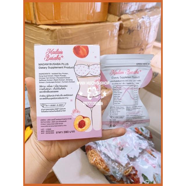 Busaba Madam Thái lan 🎉 CHÍNH HÃNG 🎉 gói 7 viên cực hiệu quả | BigBuy360 - bigbuy360.vn