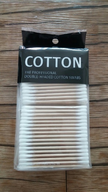 Tăm Bông Aritaum The Professional Double-Headed Cotton Swabs (Gói lớn 400 cái)