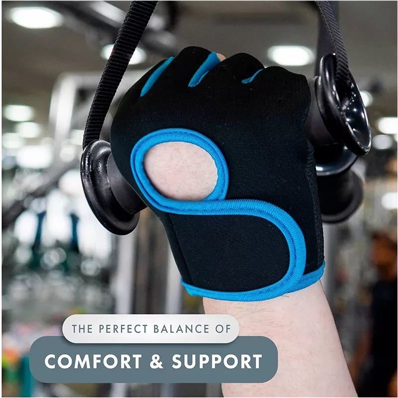 1 Đôi Găng Tay Nâng Tạ Tập Thể Hình Chống Trượt Thoáng Khí Cho Nam Và Nữ