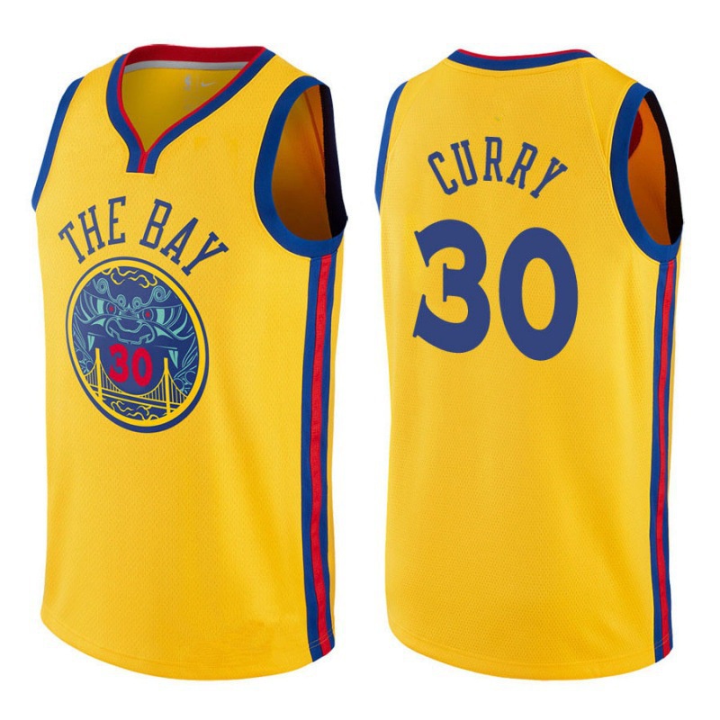 Áo Bóng Rổ NBA Số 30 Steph Curry Mùa Giải 2022