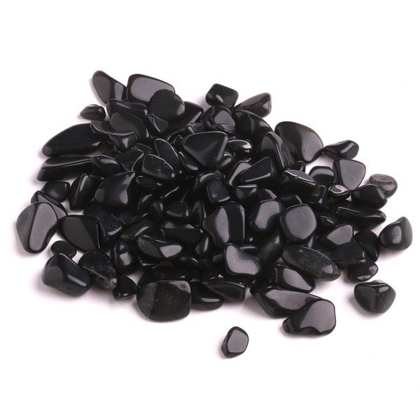 Bộ Đá Obsidian Đen Nguyên Chất 50G