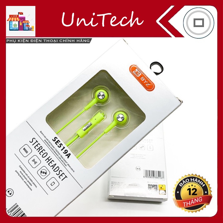 Tai nghe BYZ - SE519 [Chính Hãng BYZ Bảo Hành 12 Tháng]