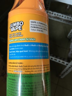 Xịt muỗi Jumbo