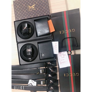 Set Ví + Dây Lưng GC LW Fullbox Thẻ ( Tặng Túi Giấy)