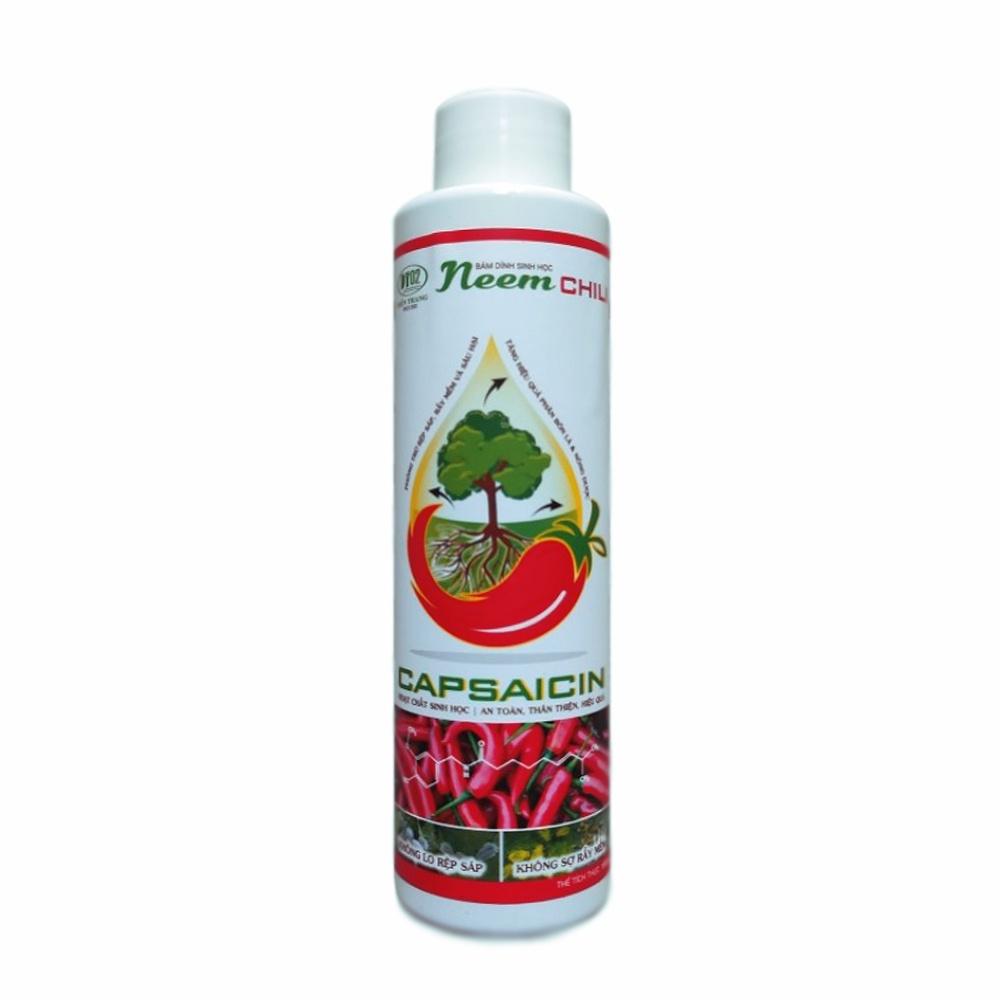 Neem Chili chất bám dính sinh học trừ sâu rầy bọ trĩ - Chai 150ml