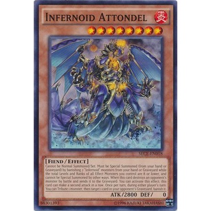 Thẻ bài Yugioh - TCG - Infernoid Attondel / SECE-EN018'