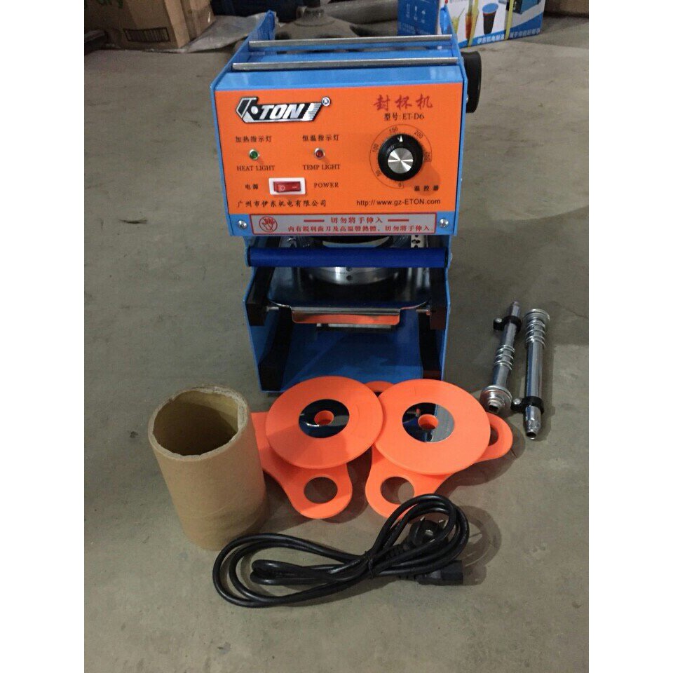 Máy ép ly trà sữa, dập nắp cốc nhựa ET-D6