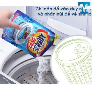 Combo 2 Bột tẩy lồng máy giặt Sandokkaebi Hàn Quốc loại XỊN Tmark