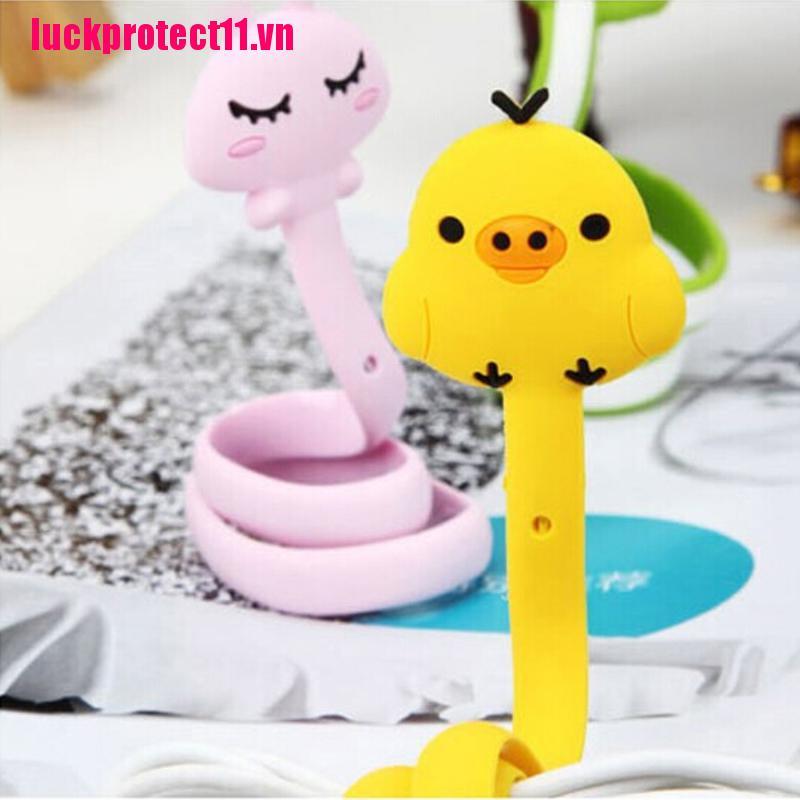 1 Dụng Cụ Quấn Dây Cáp Hình Động Vật Dễ Thương