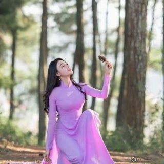 Vải áo dài lụa tằm
