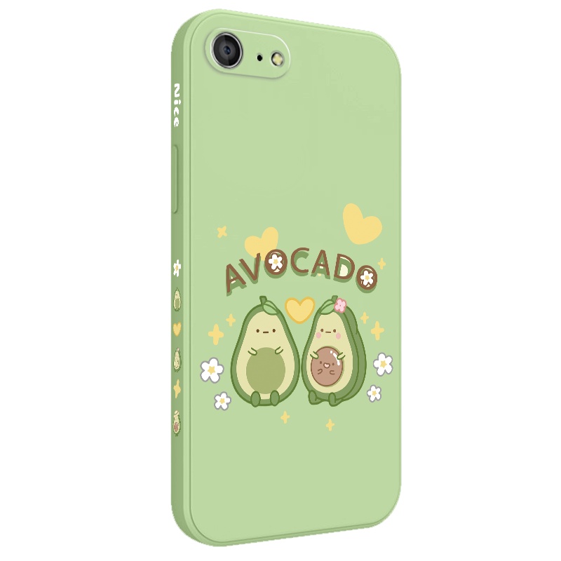 Ốp Điện Thoại Silicon Họa Tiết Đu Đủ Dành Cho IPhone 8 7 Plus SE 2020 6 6S Plus