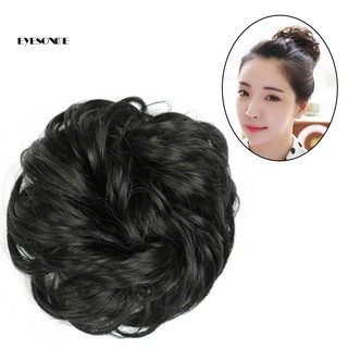 Búi tóc giả xoăn thời trang cho nữ