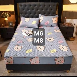 [ HÀNG LOẠI 1] Ga Điều Hòa Bo Chun Họa Tiết Ngộ Nghĩnh, Chất Mềm Mịn, Siêu Đẹp | BigBuy360 - bigbuy360.vn