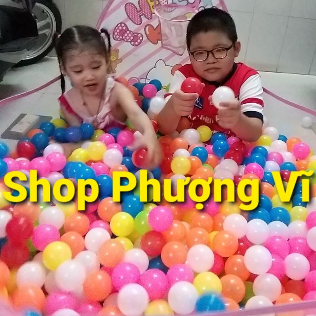 sale giá sốc combo 400 quả Bóng nhựa 7 màu hàng Việt Nam cao cấp size 5cm