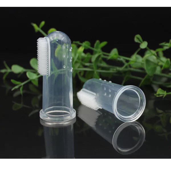 Rơ, tưa lưỡi silicon mềm cho trẻ DD117