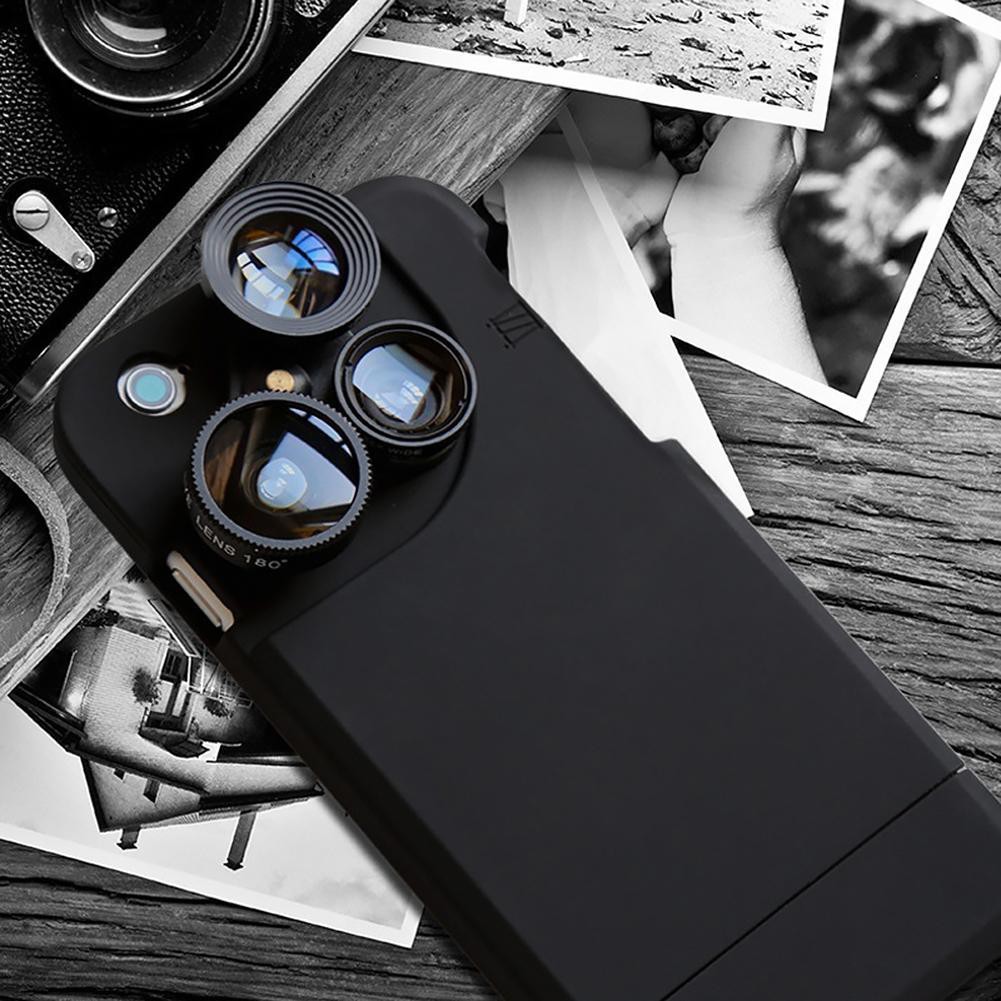 Lens fisheye cho điện thoại iPhone 6 plus 7 plus