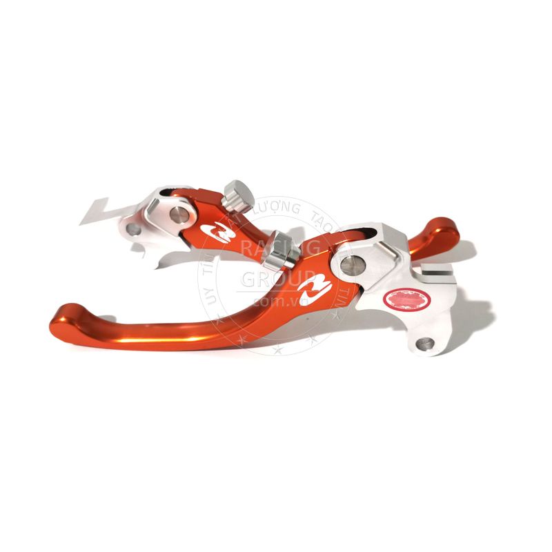 Tay thắng RCB Ex 150, Ex 155, Ex 135 1 cặp, tay thắng Racing Boy mẫu S2 nhôm CNC chính hãng có tem chống hàng giả