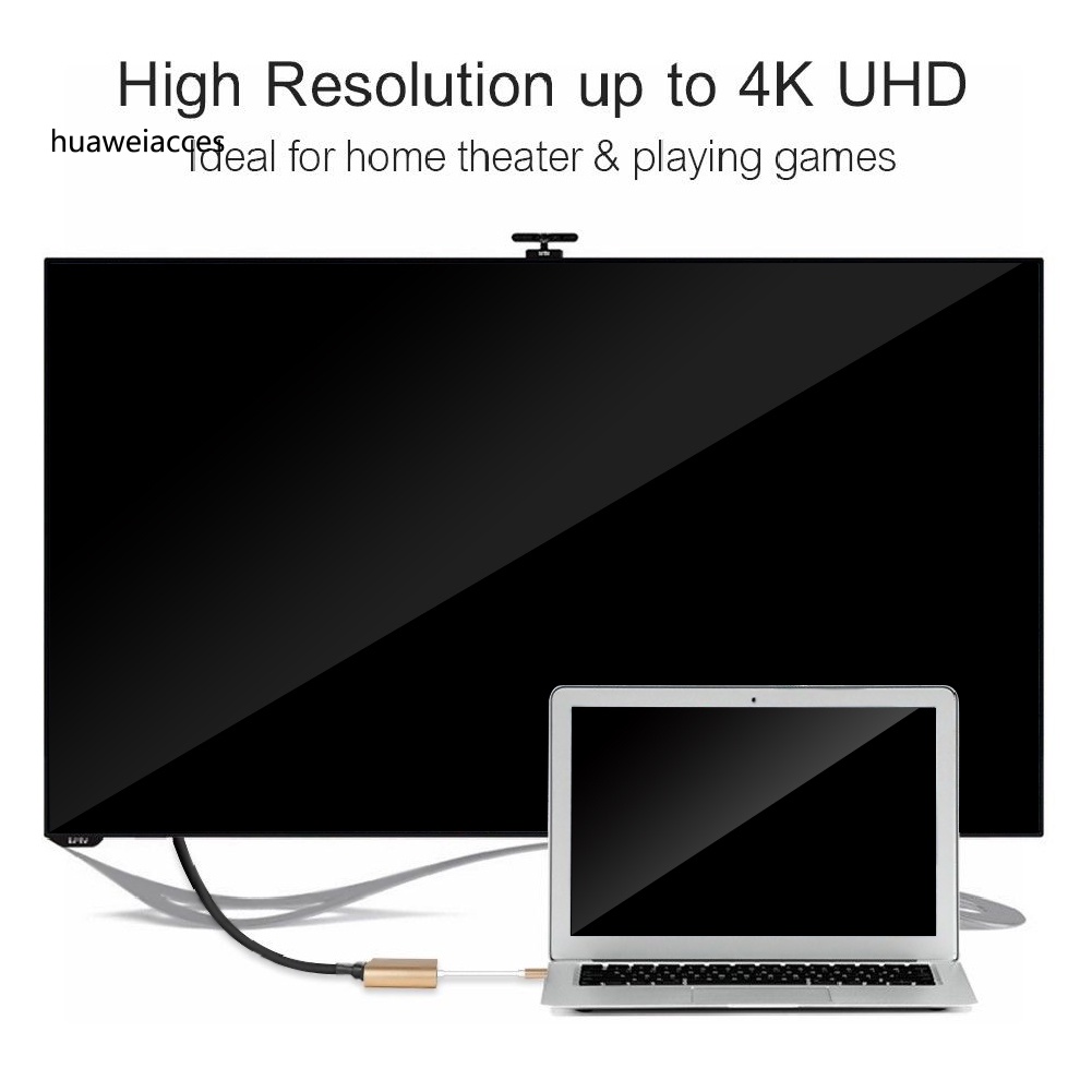 Bộ Chuyển Đổi Hua 3 Trong 1 Usb 3.1 Type C Sang 4k Hdmi-Compatible Usb 3.0 Hub | BigBuy360 - bigbuy360.vn