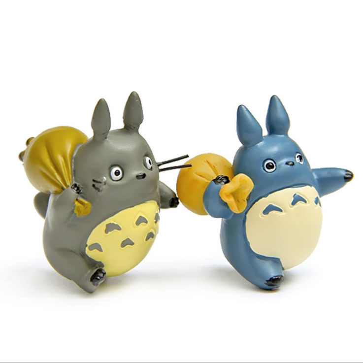 Chậu Cây Mini Tự Trang Trí Sân Vườn Dòng EVB Totoro Hayao Miyazaki Anime Geely Cat