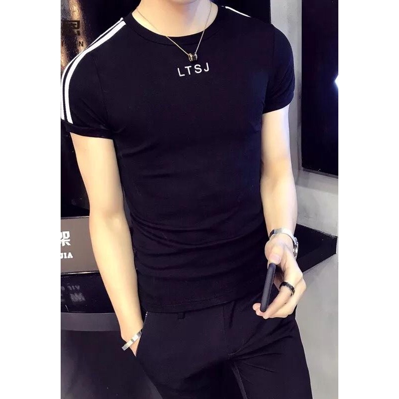 Áo thun nam tay ngắn cổ tròn body cao cấp VNXK | BigBuy360 - bigbuy360.vn