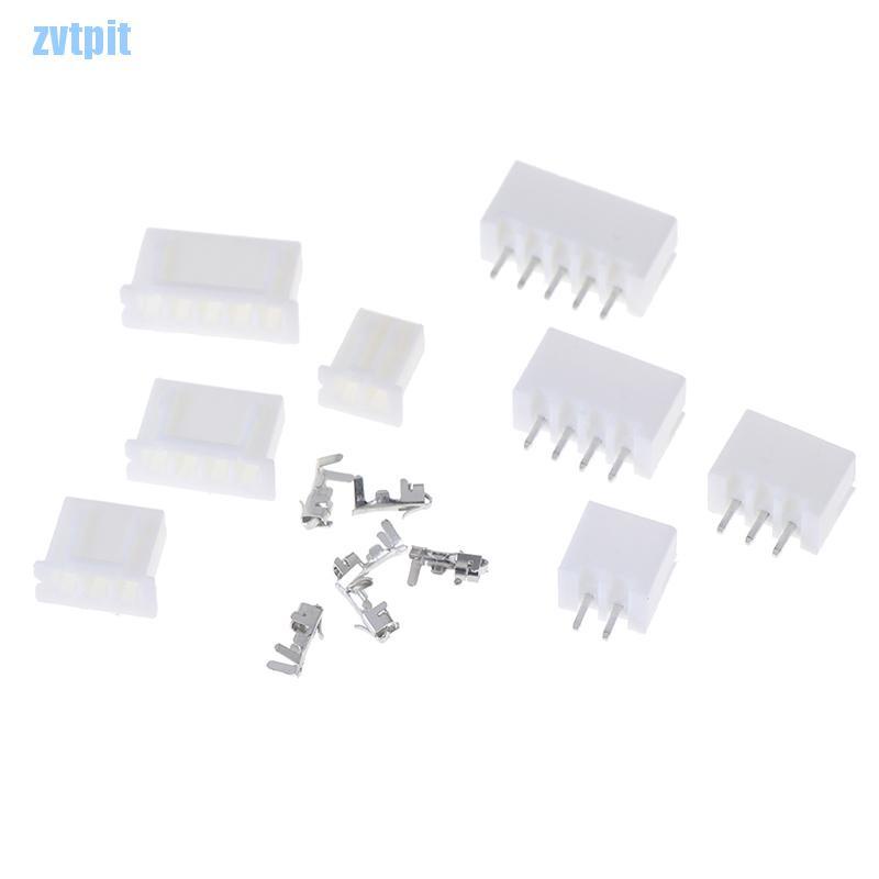 Set 230 Đầu Nối Dây Điện Xh2.54 2p 3p 4p 5 Pin 2.54mm