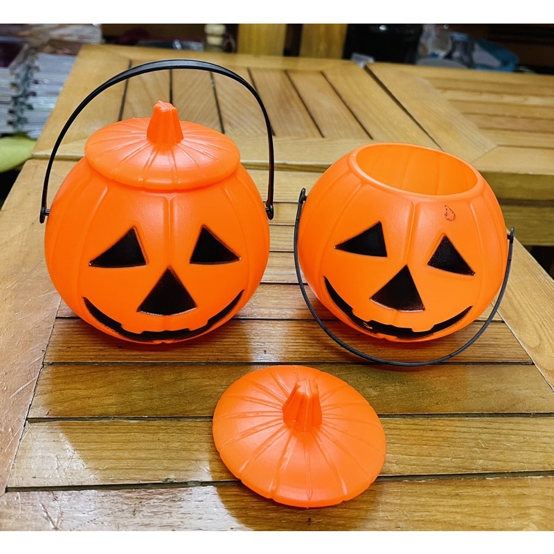 giỏ bí ngô HALOWEEN / giỏ đựng kẹo chơi HALOWEEN loại đẹp
